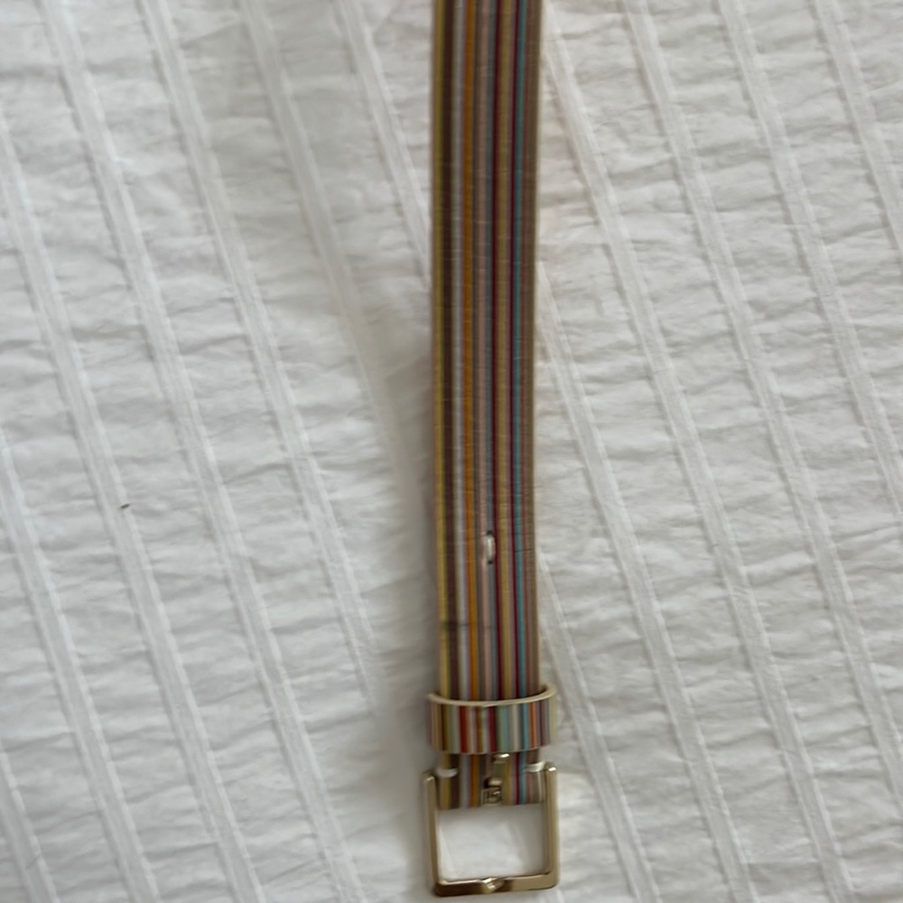 Paul Smith striped belt